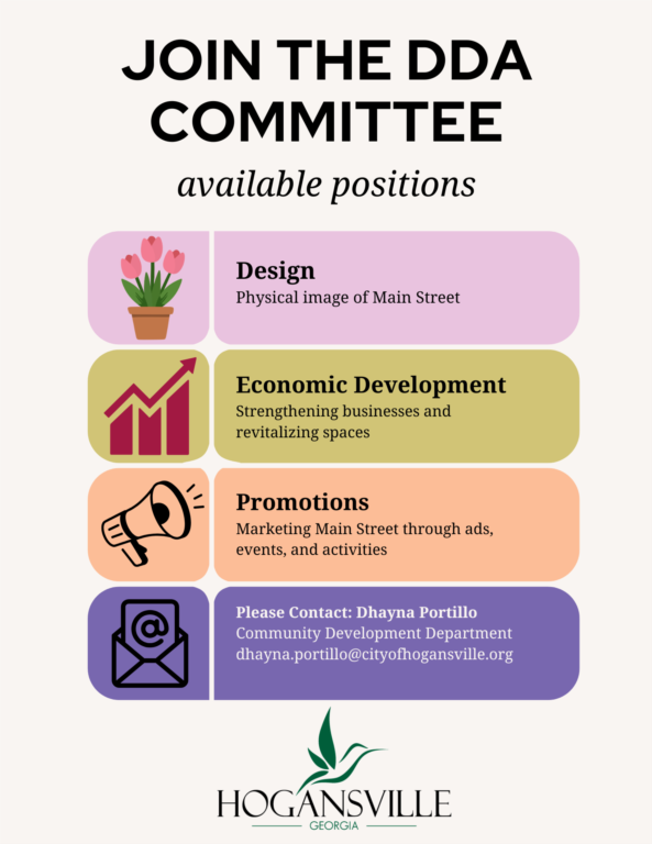 Join the DDA Committee!